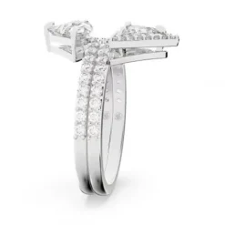 Swarovski Ringe-Ortyx Triangle Ring Silber