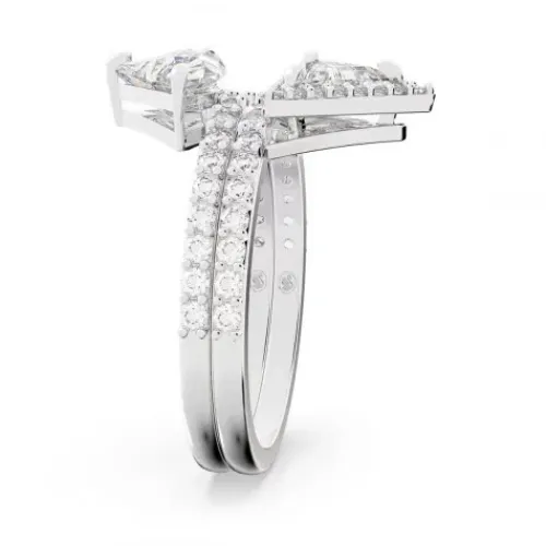 Swarovski Ringe-Ortyx Triangle Ring Silber