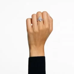 Swarovski Ringe-Ortyx Triangle Ring Silber