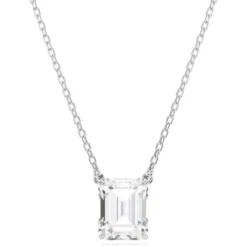 Swarovski Halsketten-Stilla Halskette Oktagon Schliff Weiss - 5693405