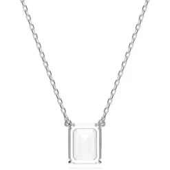 Swarovski Halsketten-Stilla Halskette Oktagon Schliff Weiss - 5693405