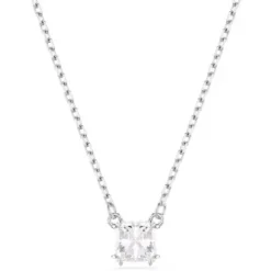 Swarovski Halsketten-Stilla Halskette Kissenschliff Weiss - 5701903