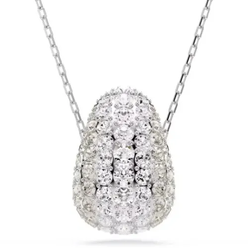 Swarovski Halsketten-Sublima Halskette Rundschliff Weiss - 5697190