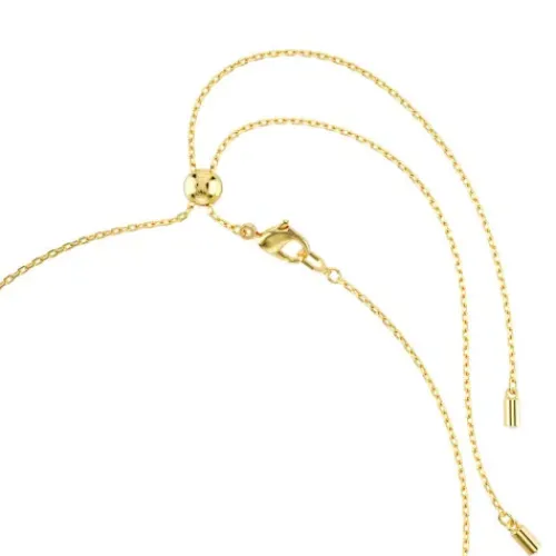 Swarovski Halsketten-Symbolica Halsband Mond Unendlichkeitssymbol Glücksklee Augensymbol und Hufeisen Blau Gold - 5692164