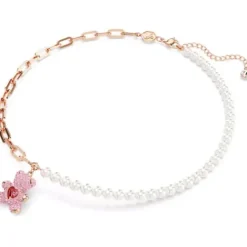 Swarovski Halsketten-Teddy Halskette Bär Rosa Roségold - 5669166