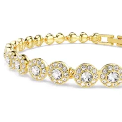 Swarovski Schmuck Set-Una Angelic Set Rundschliff Weiss Gold - 5720506