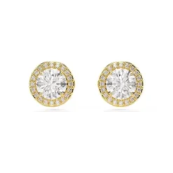 Swarovski Ohrringe-Una Ohrstecker Rundschliff Gold - 5686637