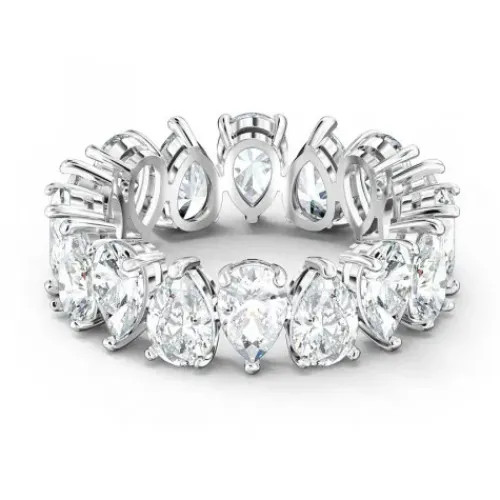 Swarovski Ringe-Vittore Pear Ring Silber