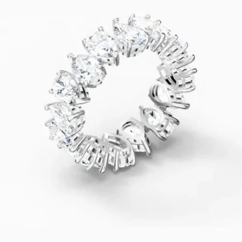 Swarovski Ringe-Vittore Pear Ring Silber