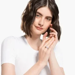 Swarovski Ringe-Vittore Pear Ring Silber