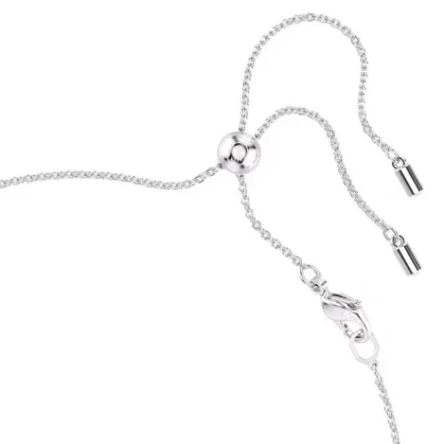 Swarovski Halsketten-x Ariana Grande Choker Kristallperle Rundschliff Weiss Rhodiniert - 5720865
