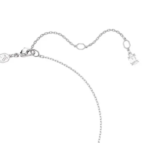 Swarovski (Kette mit) Herz-x Ariana Grande Set Verschiedene Schliffe Herz Weiss Rhodiniert - 5720849