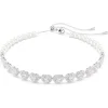 Swarovski (Kette mit) Herz-x Ariana Grande Tennis Choker Verschiedene Schliffe Herz Weiss Rhodiniert - 5720861
