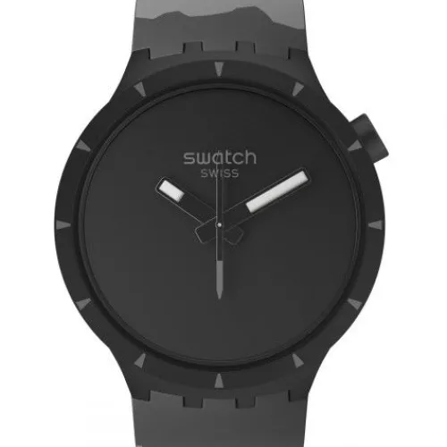 Swatch Armbanduhren-Big Bold Bioceramic Basalt - SB03B110