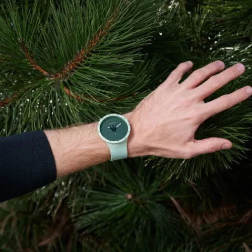 Swatch Armbanduhren-Big Bold Bioceramic Forest - SB03G100