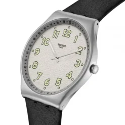 Swatch Lederarmband-Black Hepcat - SS07S134