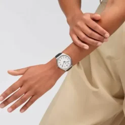 Swatch Lederarmband-Black Hepcat - SS07S134