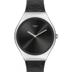 Swatch Armbanduhren-Black Quilted - SYXS136