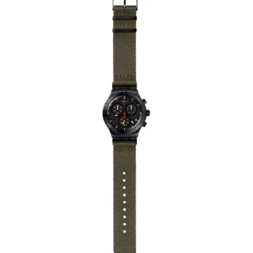 Swatch Textilarmband (Nato)-by the Bonfire - YVB416