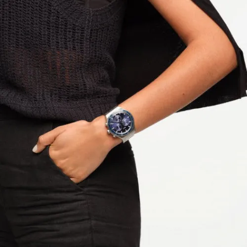 Swatch Metallarmband-Cobalt Lagoon - YVS496G