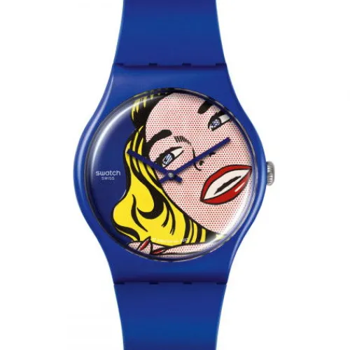 Swatch Silikonarmband-Girl by Roy Lichtenstein - SUOZ352