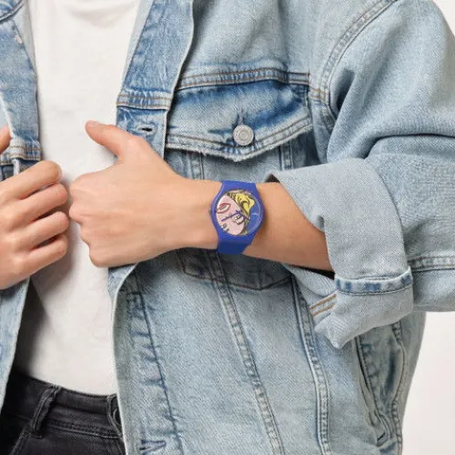 Swatch Silikonarmband-Girl by Roy Lichtenstein - SUOZ352