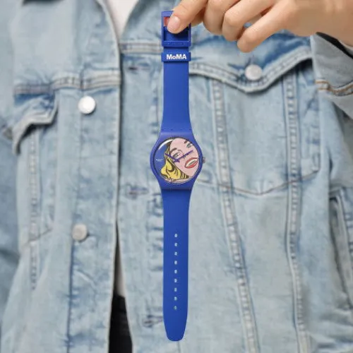 Swatch Silikonarmband-Girl by Roy Lichtenstein - SUOZ352