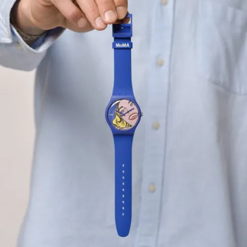 Swatch Silikonarmband-Girl by Roy Lichtenstein - SUOZ352