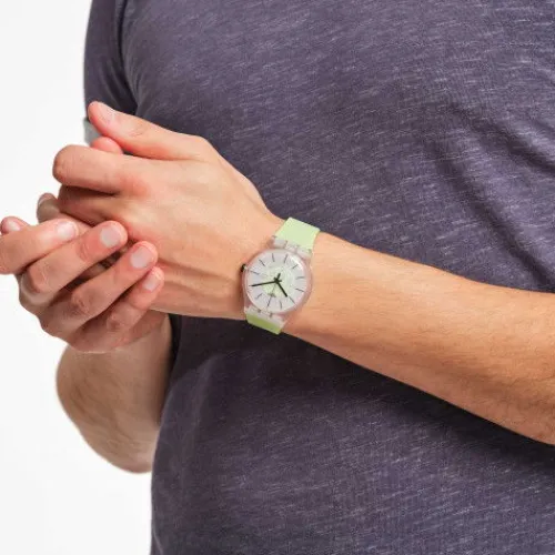 Swatch Silikonarmband-Green Daze - SO29K106