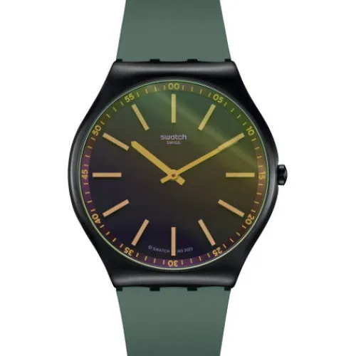 Swatch Silikonarmband-Green Vision - SS07B112