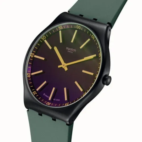 Swatch Silikonarmband-Green Vision - SS07B112