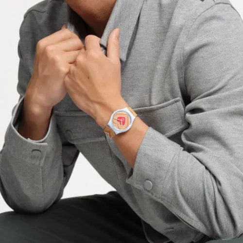 Swatch Silikonarmband-Groovy Love - SO31S100