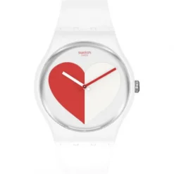 Swatch Armbanduhren-Half <3 Red - SO29Z113