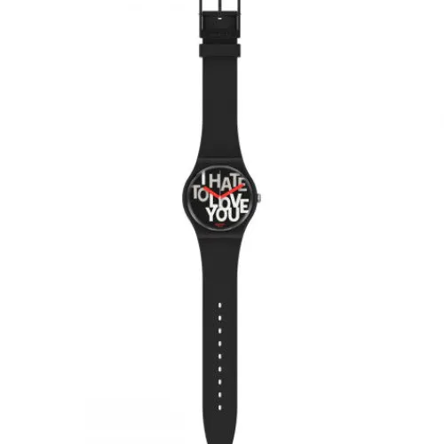 Swatch Silikonarmband-Hate 2 Love - SUOB185