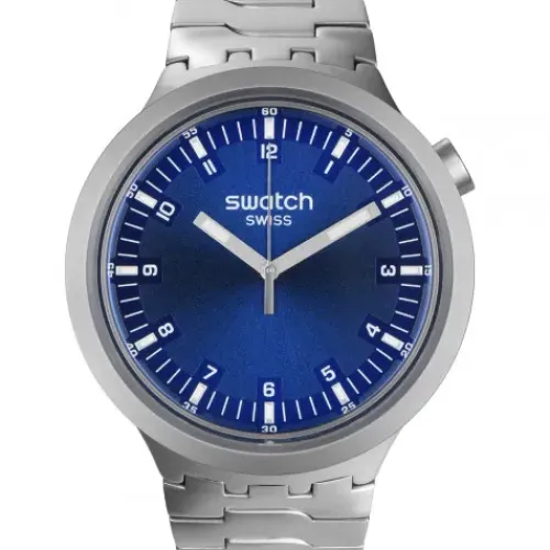 Swatch Metallarmband-Indigo Hour - SB07S102G
