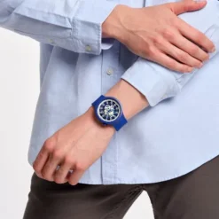 Swatch Silikonarmband-I Blue - SB01N102