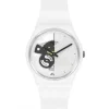 Swatch Armbanduhren-Live Time White - SO31W101