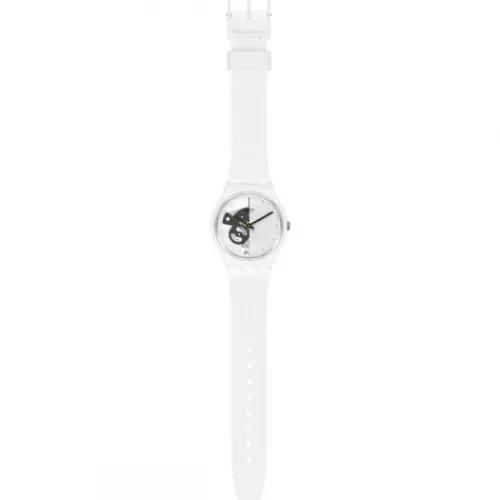 Swatch Armbanduhren-Live Time White - SO31W101