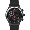 Swatch Silikonarmband-Magenta at Night - YVB413