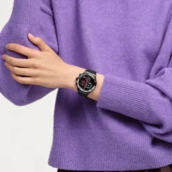 Swatch Silikonarmband-Magenta at Night - YVB413