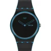 Swatch Silikonarmband-Minimal Line Blue - SO29S701