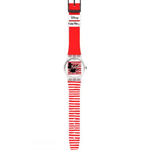Swatch Silikonarmband-Mouse Marinière - GZ352