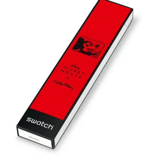 Swatch Silikonarmband-Mouse Marinière - GZ352