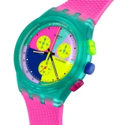 Swatch Silikonarmband-Neon Flash Arrow - SUSG408