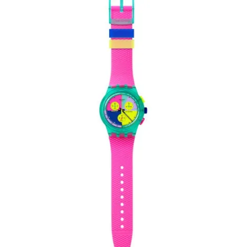 Swatch Silikonarmband-Neon Flash Arrow - SUSG408
