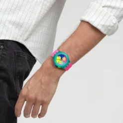 Swatch Silikonarmband-Neon Flash Arrow - SUSG408