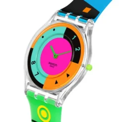 Swatch Silikonarmband-Neon Hot Racer - SS08K119