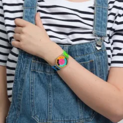 Swatch Silikonarmband-Neon Hot Racer - SS08K119