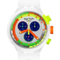 Swatch Silikonarmband-Neon Jelly Pay! - SB02K101-5300