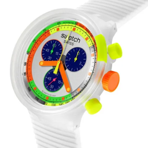 Swatch Silikonarmband-Neon Jelly Pay! - SB02K101-5300